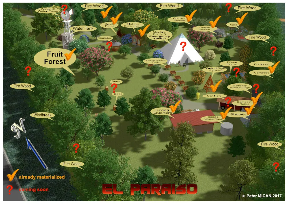 El Paraiso fruit forest